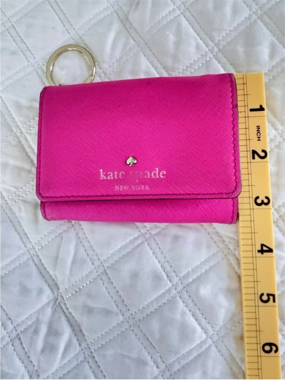 Kate Spade New York Hot Pink Wristlet Wallet Barbiecore Y2K